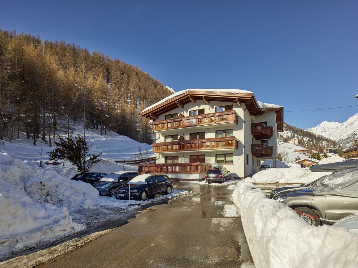 Appartement Gaestehaus Bergkristall Sölden Exteriér fotografie