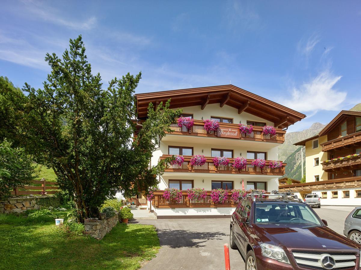 Appartement Gaestehaus Bergkristall Sölden Exteriér fotografie