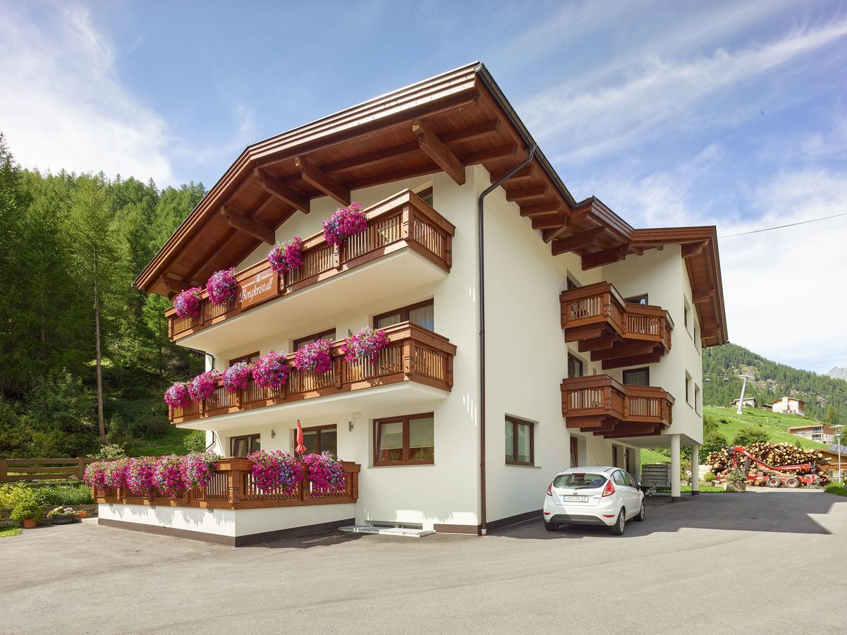 Appartement Gaestehaus Bergkristall Sölden Exteriér fotografie